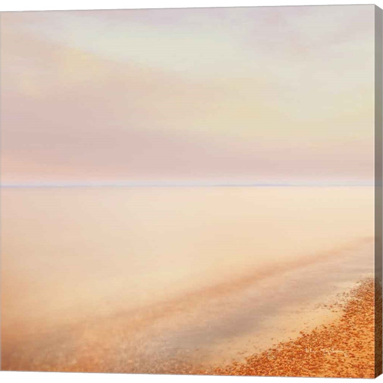 Lake Superior Shoreline I Retro Crop by Alan Majchrowicz 24" x 24" Canvas Wall Art
